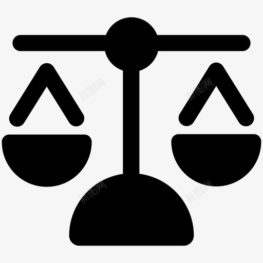 秤平衡秤公正图标svg_新图网 https://ixintu.com 体重秤 公正 商业营销第9卷 平衡秤 法律 秤