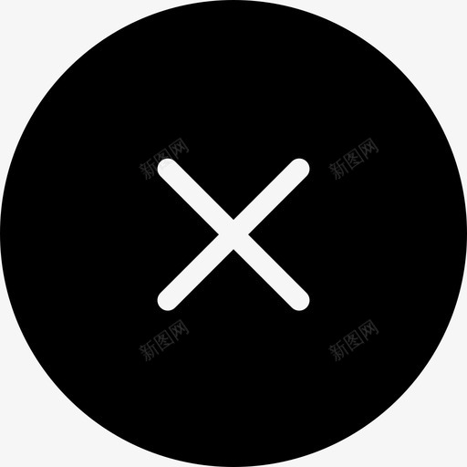 关闭关闭按钮停止图标svg_新图网 https://ixintu.com x x标记 停止 关闭 关闭按钮