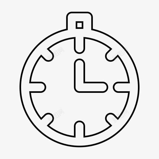 秒表时钟速度图标svg_新图网 https://ixintu.com 常用图标 时钟 时间 秒表 速度