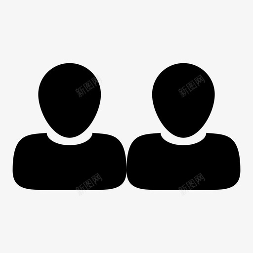 人员社区公司图标svg_新图网 https://ixintu.com 人员 公司 合作伙伴 团队 小组 用户矢量图标 社会 社区 领导