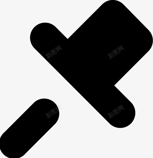 别针办公室钉板图标svg_新图网 https://ixintu.com 别针 办公室 图钉 计划 钉板