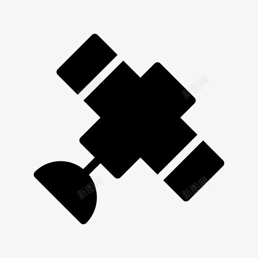 卫星广播新闻图标svg_新图网 https://ixintu.com 卫星 广播 播客 新闻 新闻广播 电视