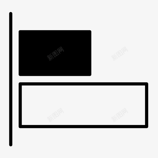 左对齐对齐工具对齐图标svg_新图网 https://ixintu.com 对齐 对齐工具 左对齐 排列 设计