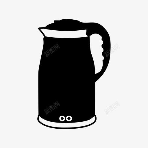 电水壶茶茶壶图标svg_新图网 https://ixintu.com 电水壶 茶 茶壶