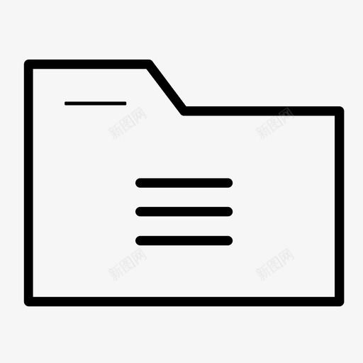 文件夹列表文档文件图标svg_新图网 https://ixintu.com 文件 文件夹列表 文档 选项