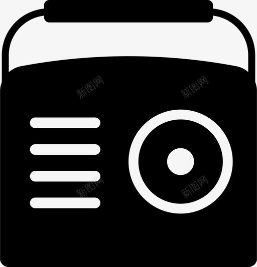 老式收音机音响老式收音机收音机天线图标svg_新图网 https://ixintu.com 收音机天线 电器 老式收音机 音响老式收音机