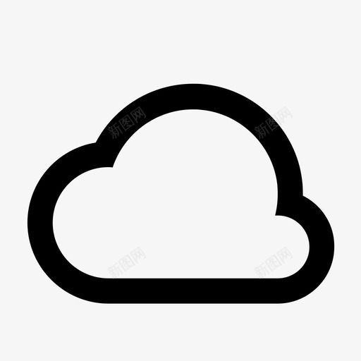 云数据安全图标svg_新图网 https://ixintu.com 云 安全 数据 服务
