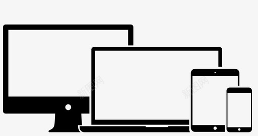 苹果产品电脑iphone图标svg_新图网 https://ixintu.com iphone 平板电脑 技术 智能手机 电脑 苹果产品