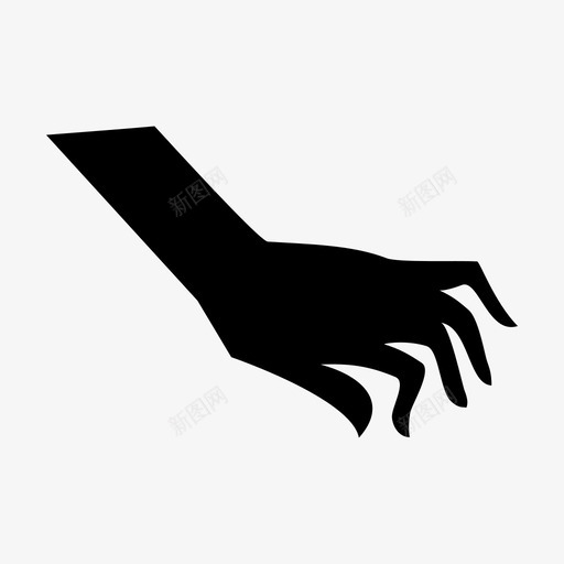 手身体身体部位图标svg_新图网 https://ixintu.com 手 捏 握把 身体 身体部位