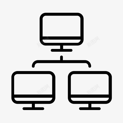 本地搜索引擎优化网络托管本地监控图标svg_新图网 https://ixintu.com 本地搜索引擎优化 本地监控 网络托管 网络监控