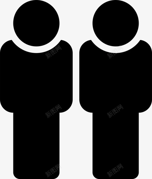 伙伴关系2双人图标svg_新图网 https://ixintu.com 2 人 伙伴关系 双人 朋友