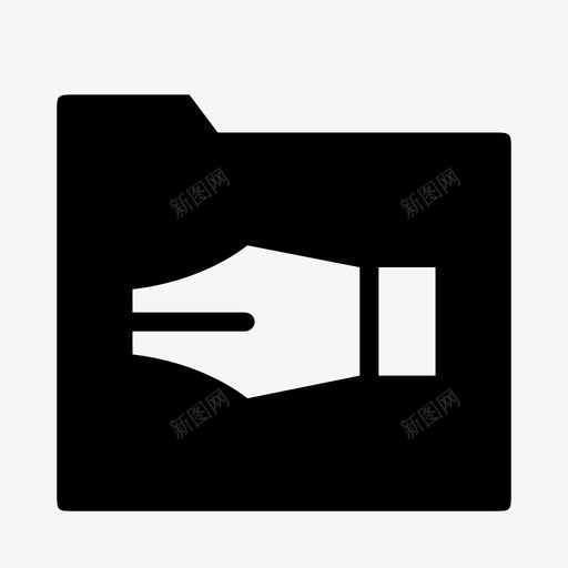 文件夹图纸活页夹文件图标svg_新图网 https://ixintu.com 文件 文件夹图纸 活页夹 笔