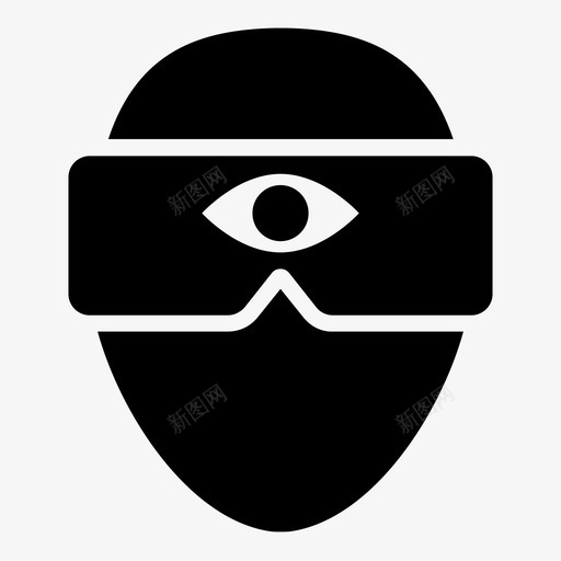 vr护目镜3d眼镜图标svg_新图网 https://ixintu.com 3d vr护目镜 vr虚拟现实3d 眼镜 虚拟现实 虚拟眼镜