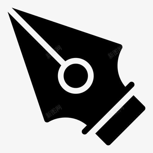 笔工具光标编辑图标svg_新图网 https://ixintu.com mnml20 光标 向量 笔工具 编辑 铅笔