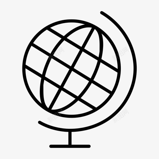 地球学校地球桌子地球图标svg_新图网 https://ixintu.com 地球 学校地球 教育 桌子地球