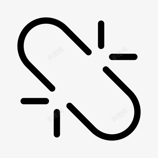 断链链超链接图标svg_新图网 https://ixintu.com 断链 超链接 链 附件