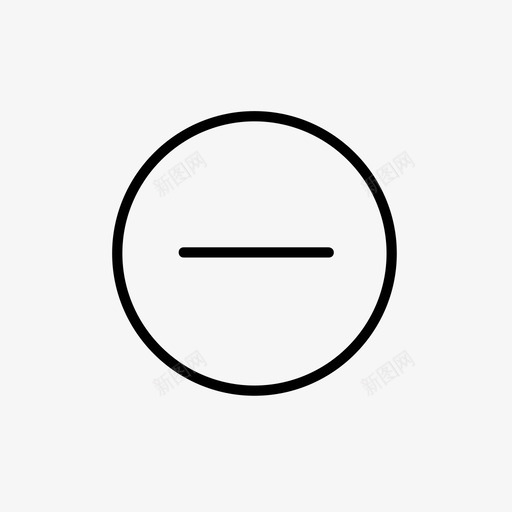 ui按钮数字界面图标svg_新图网 https://ixintu.com ui按钮 减号 数字 界面