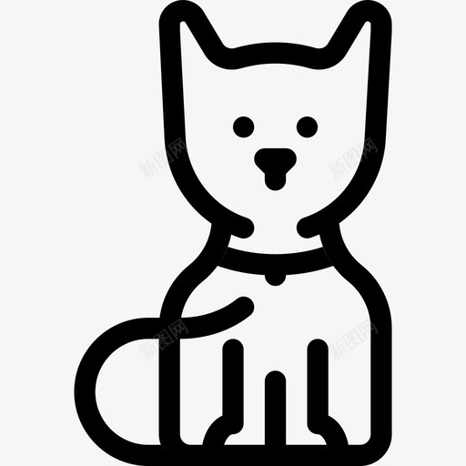猫动物万圣节图标svg_新图网 https://ixintu.com 万圣节 动物 哺乳动物 猫