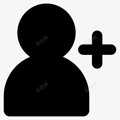 添加用户头像加图标svg_新图网 https://ixintu.com 加 头像 添加用户 配置文件