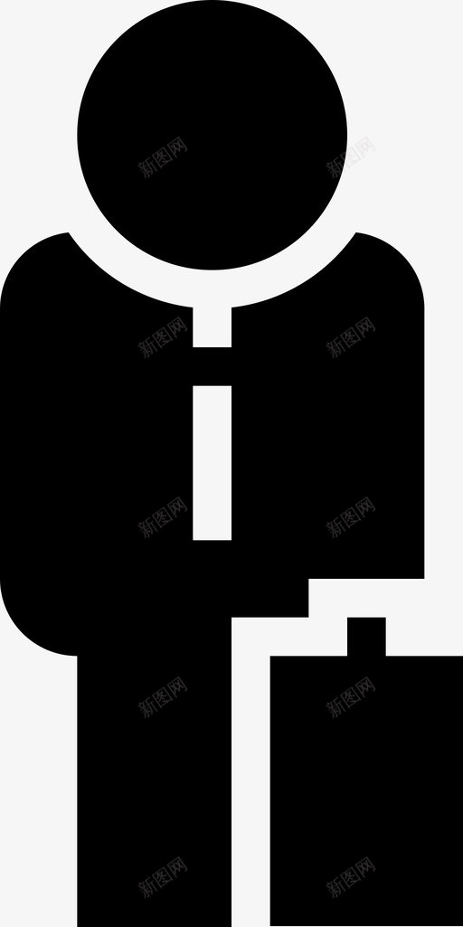 商人包公文包图标svg_新图网 https://ixintu.com 人 公文包 包 商人 工人 职员 雇员