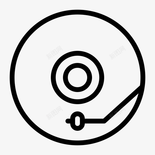 音乐迪杰dj图标svg_新图网 https://ixintu.com dj 唱片 播放 购物必需品 迪杰 音乐
