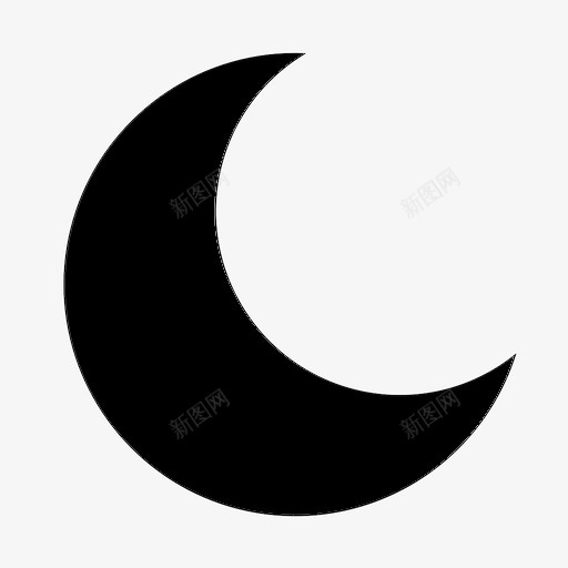 月亮梦想夜晚图标svg_新图网 https://ixintu.com 夜晚 星星 月亮 梦想 睡眠
