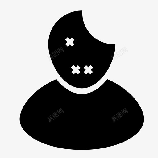 僵尸化身万圣节怪物图标svg_新图网 https://ixintu.com 万圣节 万圣节化身 人 僵尸化身 怪物