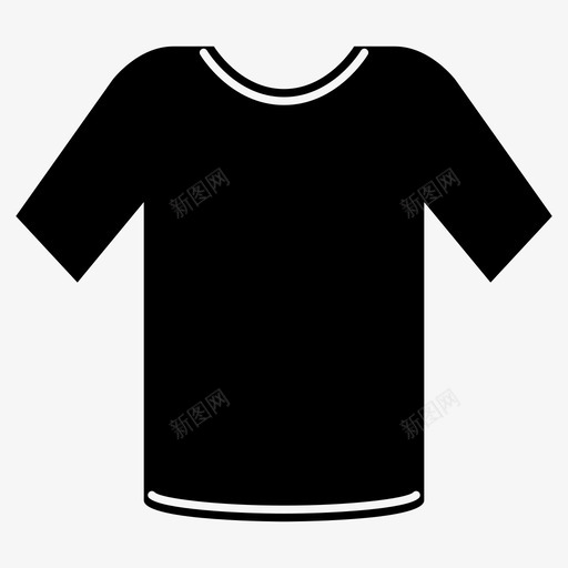 衬衫男孩衣服图标svg_新图网 https://ixintu.com t恤 男人 男孩 衣服 衬衫