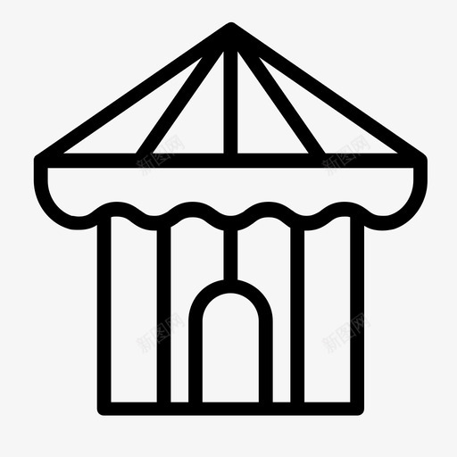胡萝卜素吸引力马戏团图标svg_新图网 https://ixintu.com 吸引力 旅行 胡萝卜素 马戏团