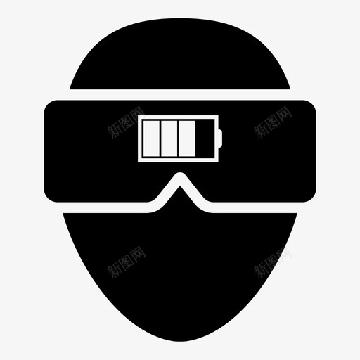 vr3d眼镜图标svg_新图网 https://ixintu.com 3d vr vr眼镜3d 眼镜 虚拟现实 虚拟眼镜