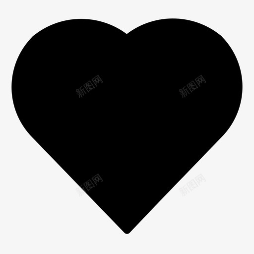 红心纸牌国王图标svg_新图网 https://ixintu.com 国王 扑克 皇后 红心 纸牌