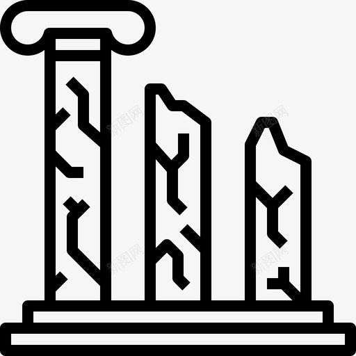 纪念碑城堡房子图标svg_新图网 https://ixintu.com 古老 城堡 房子 皇家 纪念碑 风景