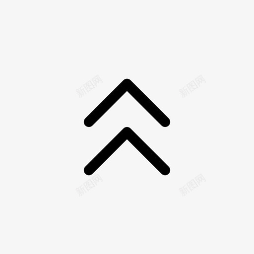 向上向后加倍图标svg_新图网 https://ixintu.com 加倍 向上 向后 返回