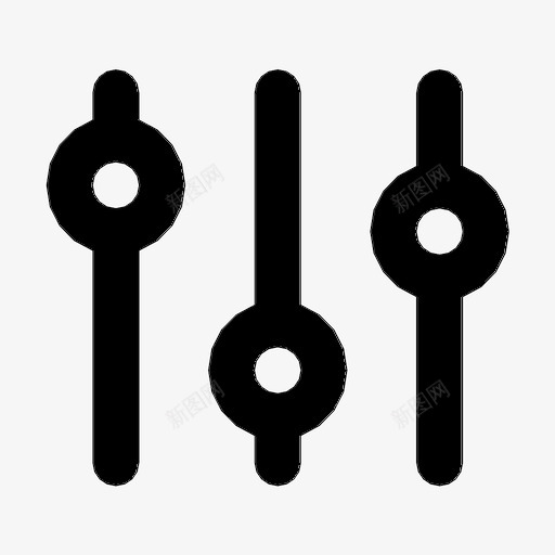 滑块配置过滤器图标svg_新图网 https://ixintu.com 滑块 设置 过滤器 选项 配置 音量