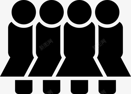 妇女团体协会社区图标svg_新图网 https://ixintu.com 人 人群 协会 妇女 妇女团体 社区 组织