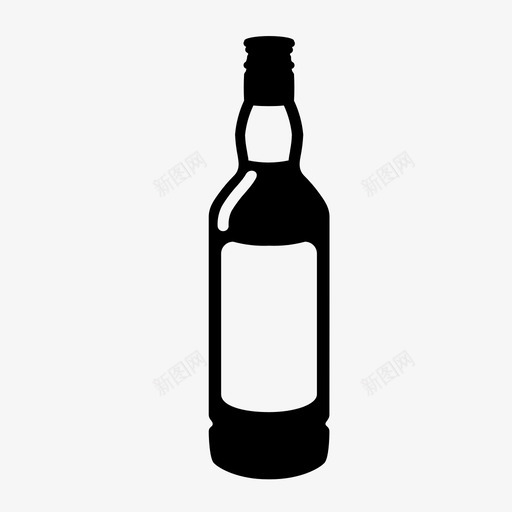 伏特加40瓶图标svg_新图网 https://ixintu.com 40 伏特加 满 玻璃杯 瓶