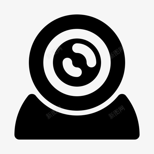 网络摄像头广播新闻图标svg_新图网 https://ixintu.com 广播 播客 新闻 新闻广播 电视 网络摄像头