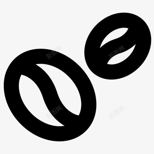 咖啡阿拉比卡咖啡豆咖啡豆图标svg_新图网 https://ixintu.com 咖啡 咖啡豆 棕色 阿拉比卡咖啡豆