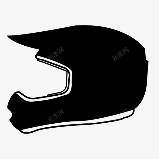 mx头盔四轮车摩托车越野图标svg_新图网 https://ixintu.com mx头盔 四轮摩托车 四轮车 摩托车越野