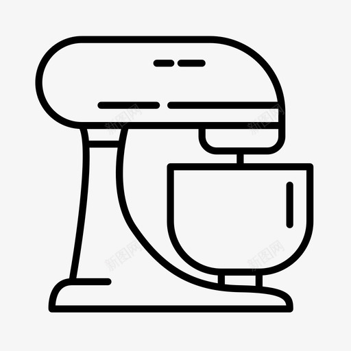 立式搅拌机烘焙机器图标svg_新图网 https://ixintu.com 搅拌 机器 烘焙 烘焙器具 立式搅拌机