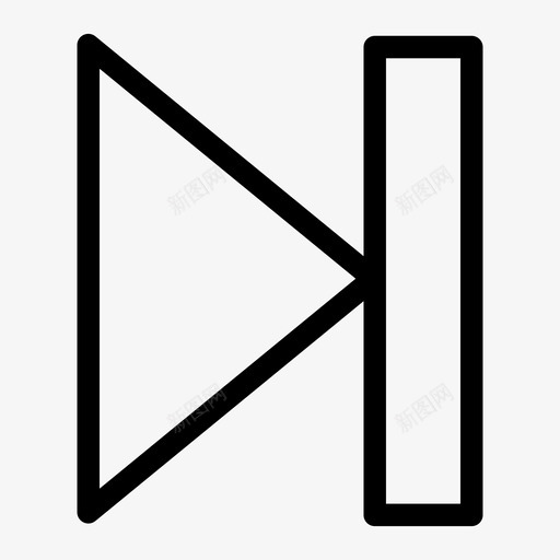 向前跳下一步图标svg_新图网 https://ixintu.com 下一步 向前 玩 箭 跳