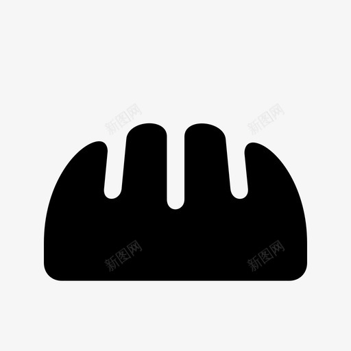 面包烘焙早餐图标svg_新图网 https://ixintu.com 早餐 烘焙 面包 食物