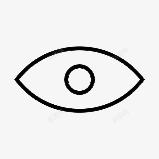 眼睛状况看图标svg_新图网 https://ixintu.com 状况 看 眼睛