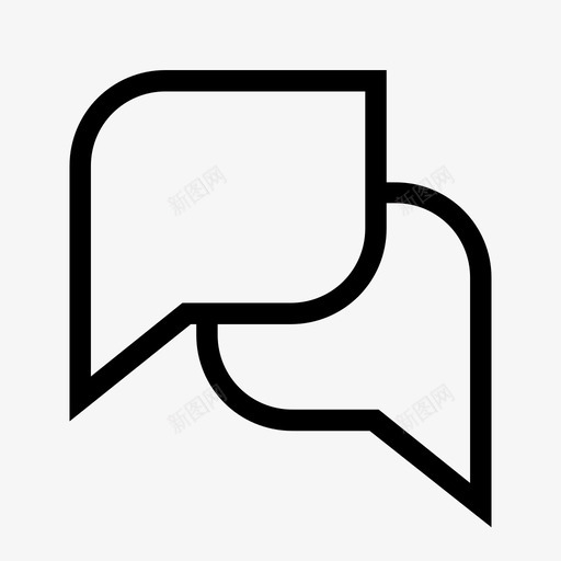 语音泡泡聊天短信图标svg_新图网 https://ixintu.com fathin变体 留言 短信 聊天 语音泡泡