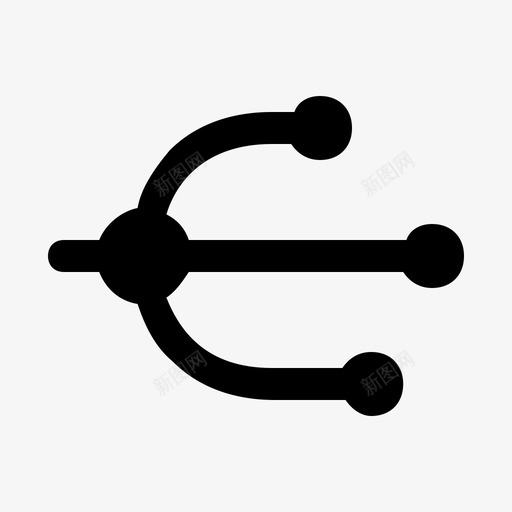 分支计划路线图标svg_新图网 https://ixintu.com 分拣 分支 计划 路线