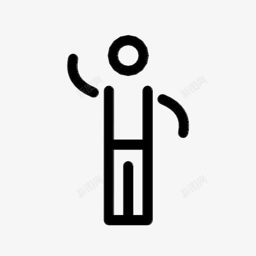 男士挥手帽子再见图标svg_新图网 https://ixintu.com 你好 再见 出租车 团体和人群2号线 帽子 男士挥手