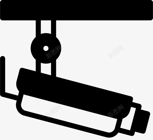 银行摄像头保护安全图标svg_新图网 https://ixintu.com smashicons安全2固态 保护 安全 安全摄像头 银行摄像头