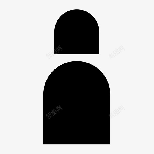 人孤独女孩图标svg_新图网 https://ixintu.com 人 人和人 女人 女孩 孤独