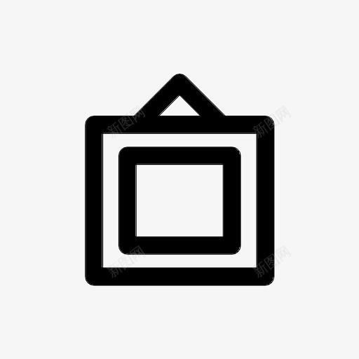 绘画艺术艺术作品图标svg_新图网 https://ixintu.com 图画 框架 绘画 艺术 艺术作品