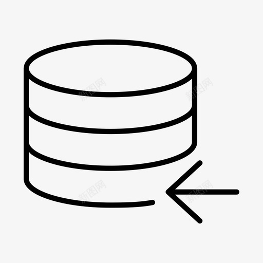 导入数据库上一个用法图标svg_新图网 https://ixintu.com 上一个 导入数据库 数据库精简 用法
